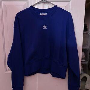 Navy blue adidas crewneck